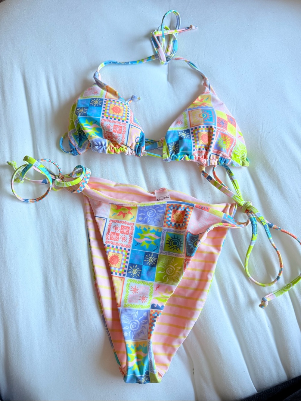 Bikini set reversible